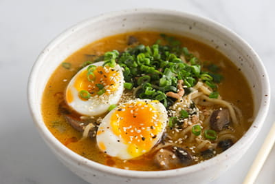 Spicy Miso Soup with Ramen